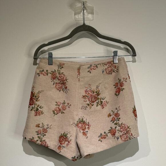 Beige Floral Skort - Picture 4 of 5
